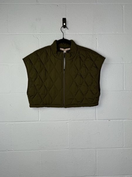 Hutch Quilted Dropped Puffer Vest