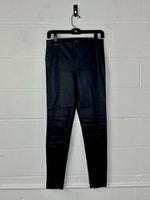 Polo Ralph Lauren Leland Leather Skinny Moto Legging