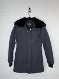 Athleta Nylon Hooded Car Coat