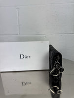 Christian Dior Quilted Leather Wallet on Chain