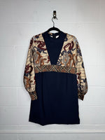 Scotch & Soda Snake Print Panel Dress