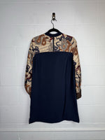 Scotch & Soda Snake Print Panel Dress