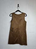 Max Studio Ultrasuede Vest Dress