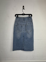 AFRM Denim Midi Skirt