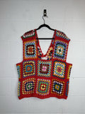 Series 70's Style Crochet Vest