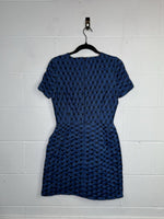 Tara Jarmon Square Pattern Dress