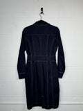 White House Black Market Denim Dress with Laceup Belt