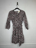 Kate Spade Floral Baby Doll Dress with Tie Belt