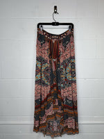 Anthropologie Print High-low Midi Skirt