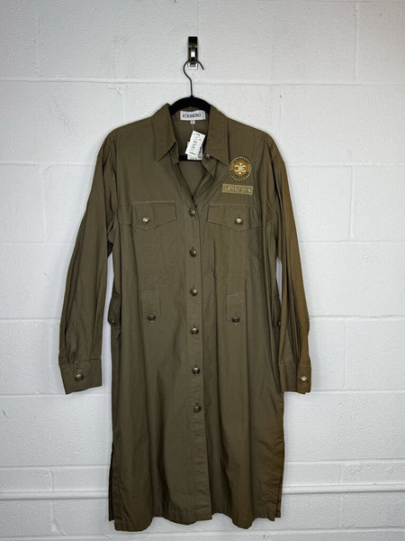 Iceberg Military Style Shirt Dress